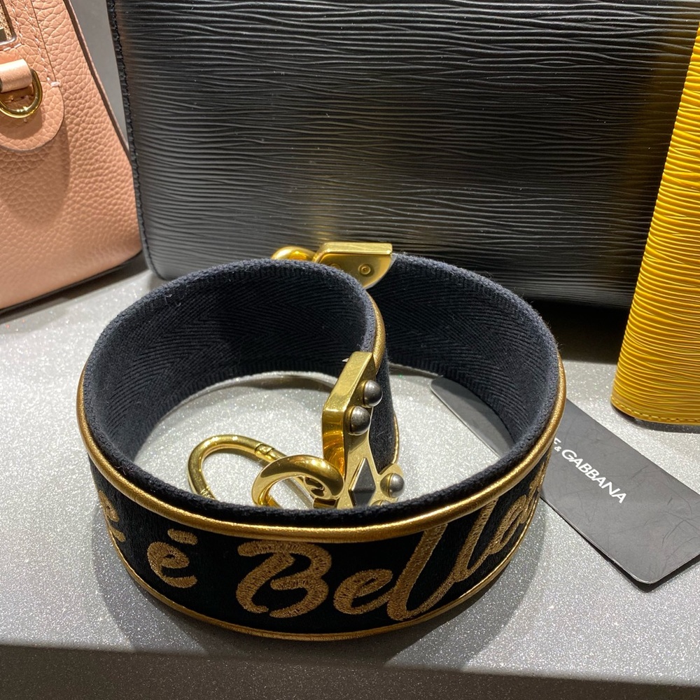 Auth Dolce & Gabbana Bandoulierè Bag Strap NWT